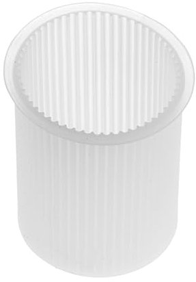 GLOREX 6 9732 094 - Kerzengießform aus Silikon, Motiv: Rillen-Zylinder, ca. 7 x 10,5 cm, stabile Silikongießform, zum Ausgießen, wiederverwendbar