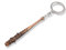 Gaweco Walking-Dead Negan Porte-clés en métal en forme de batte de baseball Accessoires Cosplay, bronze, 94mm