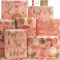 Geschenkpapier Weihnachten Mädchen Weihnachts Geschenkpapier Rosa,Weihnachtspapier Geschenkpapier Xmas Frauen Fee Girly Weihnachtsgeschenkpapier Elch Schneemann Packpapier Weihnachten Kraftpapier
