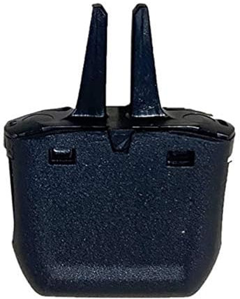 Pexorin 1 Stück Auto vorne hinten AC-Klimaanlage Auslass-Entlüftungsschieber Einstellclip-Grill, for VW, for Tiguan, MK2, for R-Line, 2017 2018 2019–2022 Auto-Klimaanlagengitter(Black 1PC-Rear)