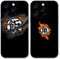 Eouine 2 Pack Phone Case For iPhone 12 mini 5.4 inch, Anime Japanese Manga Cartoon Manga Pattern Shockproof Soft Aesthetics Design Full lens Protection Cover for Children Boy Girl, Black