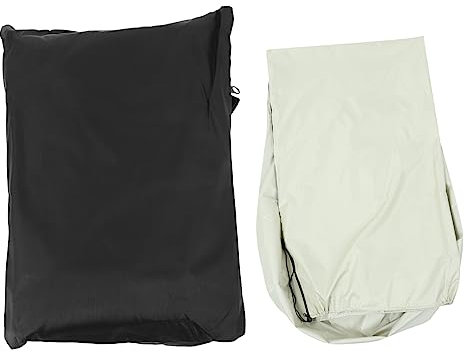 BESPORTBLE 2 Stk Heizungsabdeckung Schützend Außenheizung Verstecken Über Wasserfestes Spray Reiniger Zentral Outdoor-heizungen Loch Absorber Lüfter Luft Netz Im Freien Oxford-stoff Beige