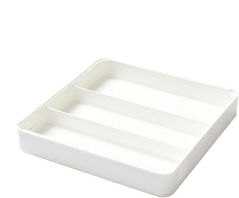 Organizador de cajones de utensilios, contenedor retráctil para cubiertos de cocina, bandeja multifuncional para utensilios de cocina, caja de almacenamiento de cubiertos y cubiertos, plato de