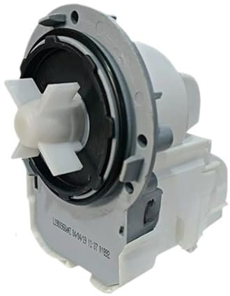 WVGFAUXA Motore Pompa di Scarico, Compatibile con Samsung, Motore Pompa di Scarico Lavatrice S3019 220V 50Hz DC31-00181A Parti di Scarico Lavatrice