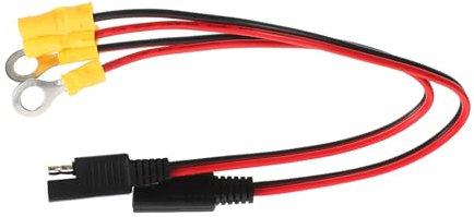 Alipis 2Pièces Câble de Connexion Rapide Sae pour Camping Car Yacht Connecteurs Électriques Robustes et Faciles à Installer