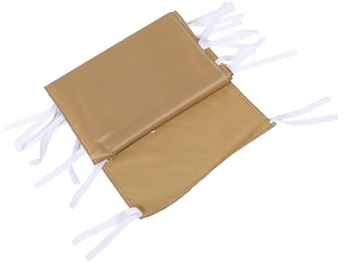Regenrinne für Pop Up Zelte 300x46cm mit Gurten Khaki | Entwässerung für Pavillons, Portable Lagerung, Einfache Montage bei Party und Camping
