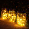 3 Pack Solar Mason Jar Lights,30 LED Water-Proof Outdoor Solar Lanterns,Garden Lights,Hanging Lights for Outside,Wedding, Party, Bar, Garden,Christmas,Table,Tree,etc. (Warm)…