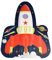 Space Age Rakete Puzzle