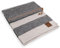 KNIT FACTORY - Roxx Plaid - Kuscheldecke für die Sofa - Wolldecke - Decke aus 30% Wolle und 70% Polyacryl - Beige/Schwarz - 130x160 cm
