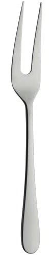 Grunwerg Windsor Carded 24.5cm Meat Carving Fork CFWDR/C, 18/0 Stainless Steel, Silver