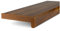 TJ Fensterbank Innen Kunststoff Eiche Gold Optik / 20 x 80 cm Fensterbank inkl. Seitenabschluss/PVC Fensterbank nach Maß/Fensterbank Innen kratzfest und feuchtigkeitsundurchlässig