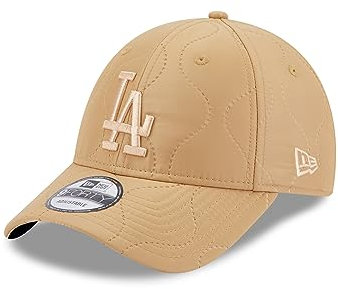 New Era Fankappe Hut Herbst verstellbar Los Angeles Dodgers Major League Baseball Quilted Beige 9Forty - One-Size