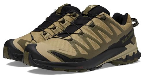 Salomon Herren Xa Pro 3D V9 Gore-tex Sneaker, Dried Herb/Black/Olive Night, 40 EU