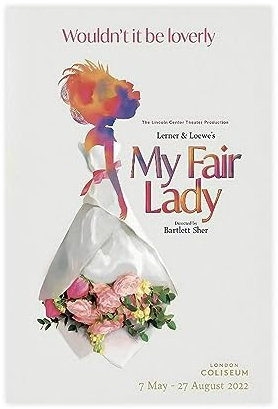 SPERKY My Fair Lady Musikposter auf Leinwand, Poster, Wandkunst, Dekor, Bild, Gemälde für Wohnzimmer, Schlafzimmer, Dekoration, ungerahmt, 40 x 60 cm