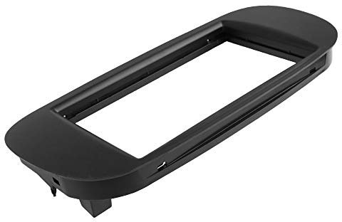 Car Radio Front Panel Frame,Car Radio Fascia Double Din Fascia Fit Use For Fiat 500 Radio CD DVD Stereo Panel Dash Mount Installation Trim Kit Frame Plate Bezel