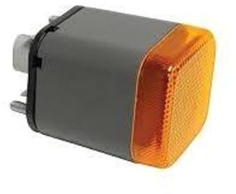 Ras Ricambi Auto Store Seitliche optische Gruppe, Orange, kompatibel mit Iveco Eurocargo von 01-1991 bis 08-2003