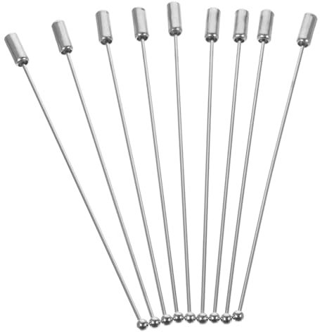 DIYEAH Schal- Und Hutnadeln - 20er Set Von Brosche Nadeln Ideal Für DIY Handwerk Modische Anstecknadeln Für Männer Und Frauen Vielseitig Einsetzbare Metall Stickpins Für Hochzeiten Und