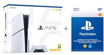 Playstation 5 Consola Estandar Modelo Slim + 10€ Tarjeta Regalo Store