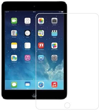 HYGMOCC Diseño para Apple iPad mini 1 2 3 (no mini 4/5/6) Protector de pantalla de vidrio templado, anti arañazos, sin burbujas, alta definición (1 pieza)