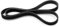 JUUDDENPARTS 6PJ490 Rubber Mower Drive Belt, Replacement for Qualcast M2E1032M M2E1232M Lawnmower
