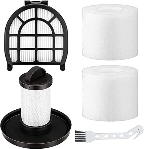EATBALE Foam & Felt Filters, Pre-Motor Filter & Post-Motor Hepa Filter for Shark LZ600, LZ601, LZ602, LZ602C APEX UpLight Lift-Away DuoClean Vacuum Cleaner, Compare to Part # XFFLZ600 & XHFFC600