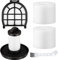 EATBALE Foam & Felt Filters, Pre-Motor Filter & Post-Motor Hepa Filter for Shark LZ600, LZ601, LZ602, LZ602C APEX UpLight Lift-Away DuoClean Vacuum Cleaner, Compare to Part # XFFLZ600 & XHFFC600
