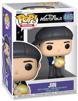 Funko Pop! Rocks: Jin - (Astronaut) - BTS - Figurine en Vinyle à Collectionner - Idée de Cadeau - Produits Officiels - Music Fans