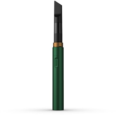 Vessel E-Zigarette Batterie Core 510 Gewinde, 4 Batterie Einstellungen, USB-C Kabel, LED Batterieanzeige, 260mAh Lithium-Ionen-Akku, Kräuter, Rauchen, Vape, Verdampfer Pen für CBD E-Liquid (Emerald)