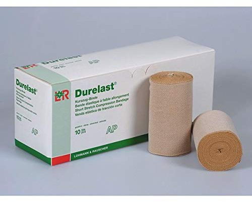 Durelast Ultrakurzzugbinde 12 cm x 5 m 10 Stück lose