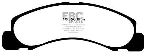EBC Brakes DP61308 Greenstuff Bremsbeläge