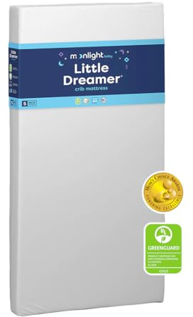 Moonlight Slumber Little Dreamer Crib Mattress - Dual-Sided Baby & Toddler