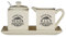 Premier Housewares - Juego de azucarero y Jarra de Leche, Color Crema