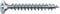 SPAX Universalschraube, 5,0 x 45 mm, 500 Stück, T-STAR plus, Senkkopf, Vollgewinde, 4CUT, WIROX A3J, Blank Verzinkt