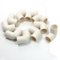 sourcing map Verbindungsrohrwinkel, 10 Stück, 16mm Innendurchmesser, 90 Grad, PVC, Weiß