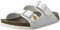 BIRKENSTOCK Professional Unisex-Erwachsene Arizona Birko-Flor ESD Pantoletten, Weiß, 42 EU
