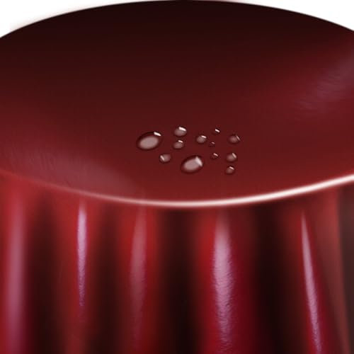 Lacktischdecke Tischdecke Wachstuch Wachstischdecke Rund Oval Größe und Farbe wählbar Dunkelrot Rund 90 cm abwaschbare Gartentischdecke