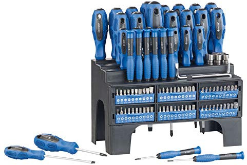 AGT Coffret de vissage 101 pièces avec tournevis et embouts