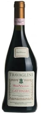 Travaglini Gattinara Tre Vigne 2018, piemontesischer Rotwein, 100% Nebbiolo, 13,5% Vol., 750 ml