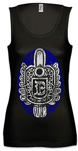 Urban Backwoods Salvatore Ring Damen Frauen Tank Top Shirt Schwarz Größe XL
