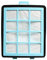 HEPA-Filter inklusive Schwamm für Philips PowerPro FC8766 FC8766/01 FC8766/61 FC8766/81 FC8767 FC8767/01 FC8767/02 FC8768/01 FC8769 FC8769/01 FC8769/19 FC8769/91 FC8770/91
