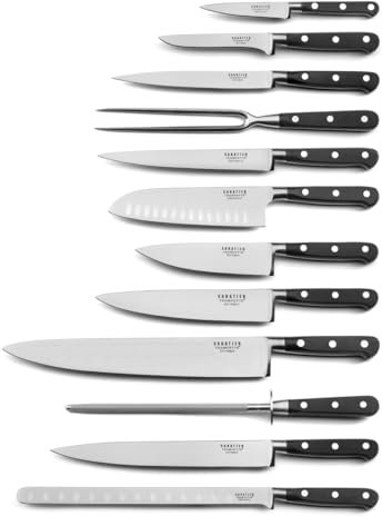 Sabatier Trompette Origin - Set 12 couteaux de cuisine
