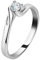 Live Diamond Damen Ring, LAB GROWN Kollektion, aus Weißgold 375, Diamanten - LD020030