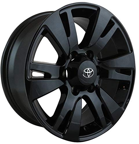 Toyota Original Land Cruiser 18 Zoll Alufelge 6 Speichen schwarz 2013-PZ49PJ0670ZB
