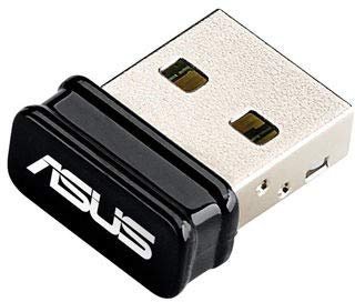 ASUS USB-N10 Nano N150 WLAN Stick USB 2.0, 802.11N,B,G, 90IG00J0-BU0N00 (USB 2.0, 802.11N,B,G)
