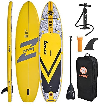 Zray Evasion Deluxe 11.0 SUP Board Stand Up Paddle Surf-Board ALU Paddel ISUP 335cm