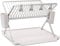 Brabantia Faltbares Groß Abtropfgestell, Metall Kunststoff, Light Grey