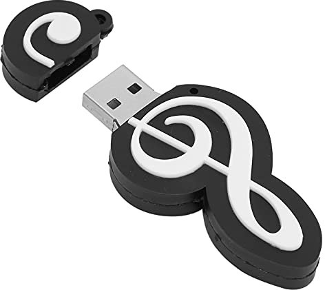 ASHATA Unidad flash USB para niños, linda transferencia de datos de películas musicales, memoria USB de alta velocidad, memoria USB, disco U, para la familia Fridends (32 GB)