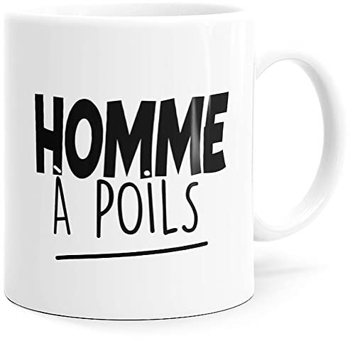 Luigi Collection Mug Humour Homme à Poils Tasse Message drôle Sexy Coquin. Idée Cadeau Original pour Ami Couple Collègue Frère Pote Mari Amoureux Fiancé pour Anniversaire Noël St Valentin.