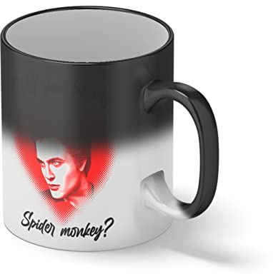 Will You Be My Spider Monkey Cullen Magie noire tasse à café Mug