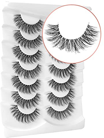 Onlyall cils aspect naturel faux cils Volume cils vison doux cils moelleux faux cils 13MM A12